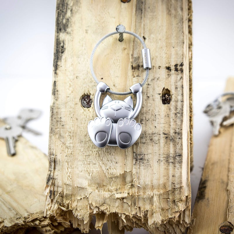 Troika Tabby Cat Keyring (KR1020MA) - Image 4